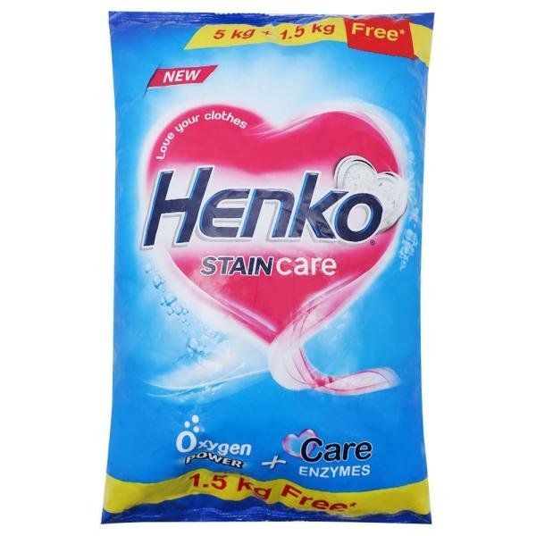 henko stain care oxygen power detergent powder 5 kg get 1 5 kg free product images o490004033 p590032227 0 202203150835