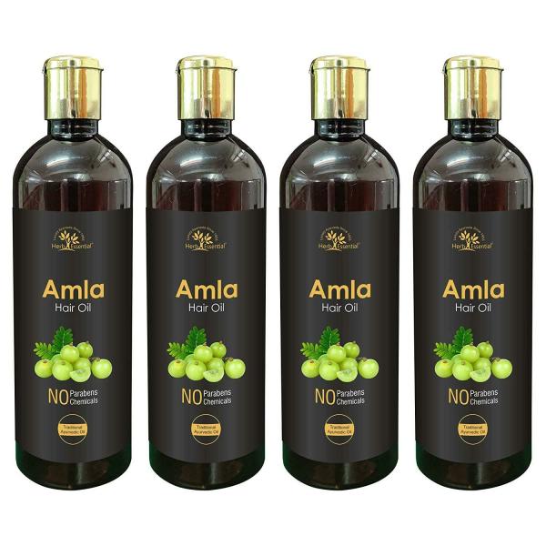 herb essential amla hair oil 200 ml pack of 4 product images orvizzagqht p591017828 0 202201251715