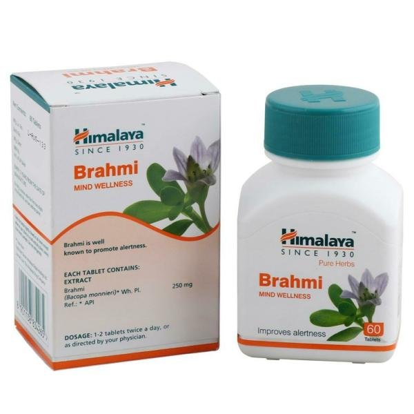 himalaya wellness pure herbs brahmi 60 tablets product images o490792354 p490792354 0 202203150247