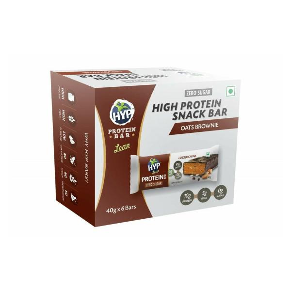 hyp zero sugar oats brownie protein bars 40 g 6 pcs product images orv2ombyg16 p591099430 0 202202251659