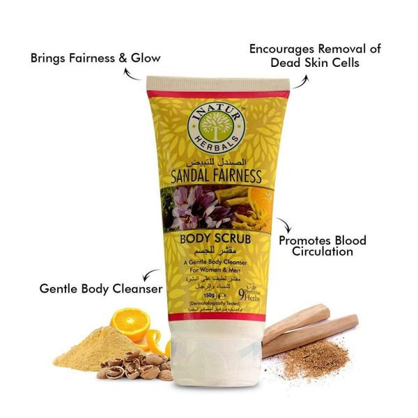 inatur sandal fairness body scrub 150 g product images o492575705 p590869337 0 202203170401