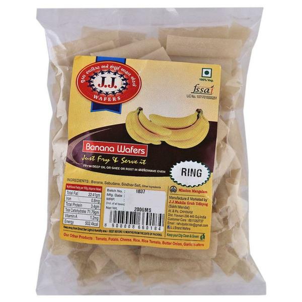 J.J. Banana Wafers Ring Fryums 200 g