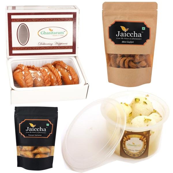 Jaiccha Ghasitaram Holi Gifts:Best of 4 Holi Hamper