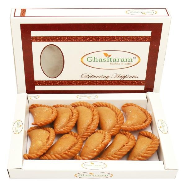 jaiccha ghasitaram gifts holi sweets dry sweet wheat gujiya 300 gms product images orvcm2oxtcj p591193998 0 202203102133
