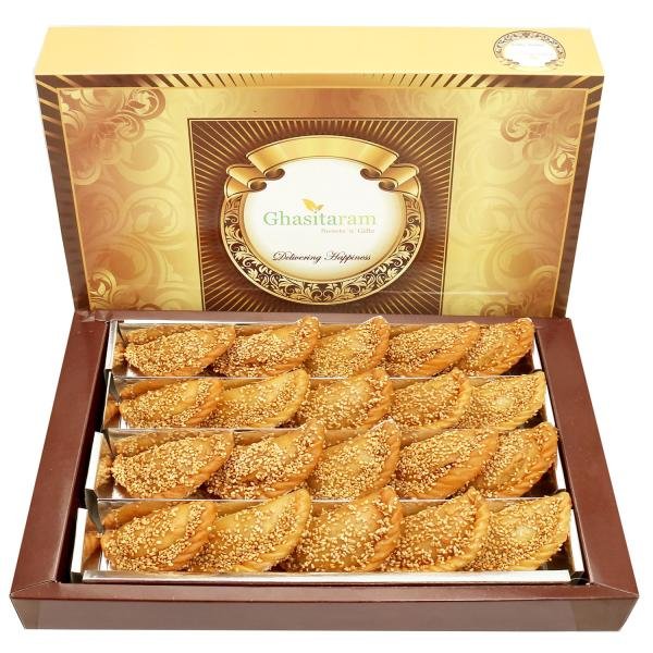 jaiccha ghasitaram gifts holi sweets roasted til sesame gujiya 800 gms product images orvep5ip3mv p591193994 0 202203102132