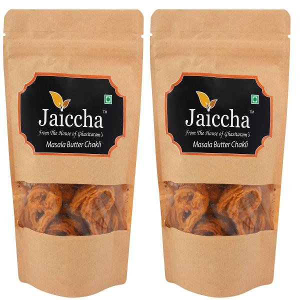 jaiccha namkeen snacks masala butter chakli 100 g pack of 2 product images orvz6t5lthj p591124822 0 202202261149