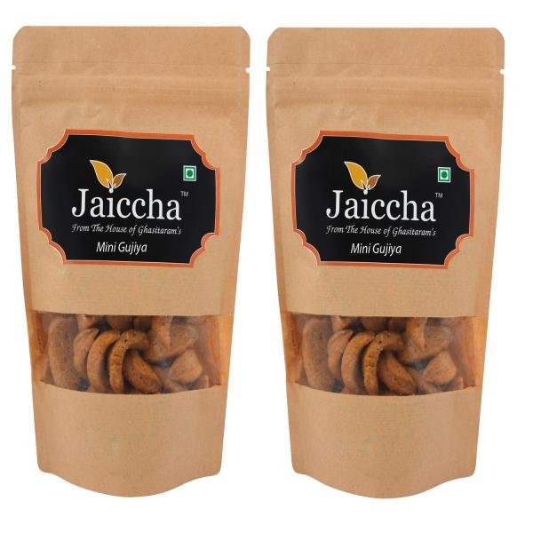 jaiccha namkeen snacks mini gujiya namkeen 200 g pack of 2 product images orv0vwbais7 p591124810 0 202202261149