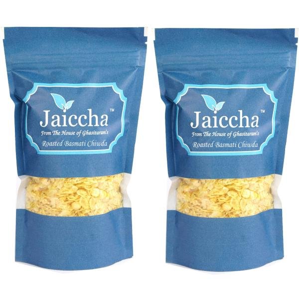 jaiccha namkeen snacks roasted basmati chiwda blue pouch 100 g pack of 2 product images orvq5f9iinx p591124957 0 202202261153