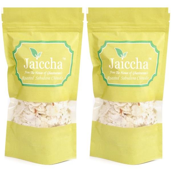 jaiccha namkeen snacks roasted sabudana chiwda 75 g green pouch pack of 2 product images orvjdpwjaji p591124945 0 202202261153