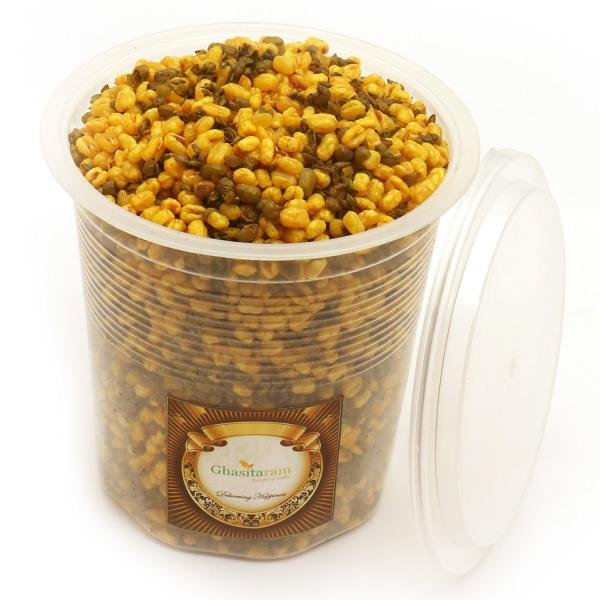 Jaiccha Namkeen-Snacks-Salted Whole moong 400 g