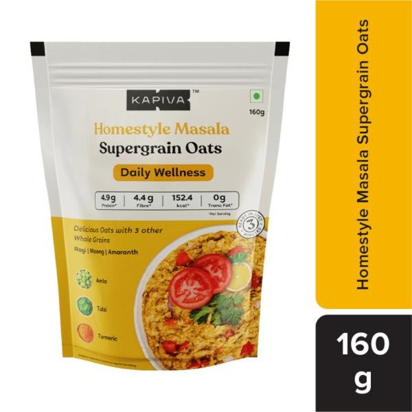 kapiva homestyle masala supergrain oats daily wellness 160 grams product images orv6jc1dbdj p591126594 0 202202261408