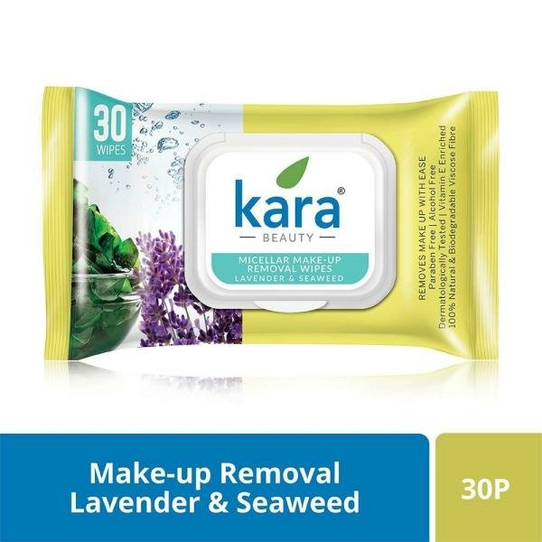 kara beauty lavender seaweed micellar make up removal wipes 30 pcs product images o491961634 p590306804 0 202203170602