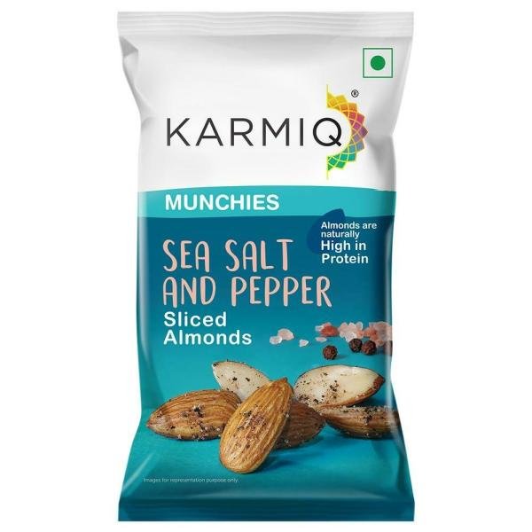 karmiq sea salt and pepper sliced almonds munchies 18 g product images o491974275 p590988938 0 202204070233
