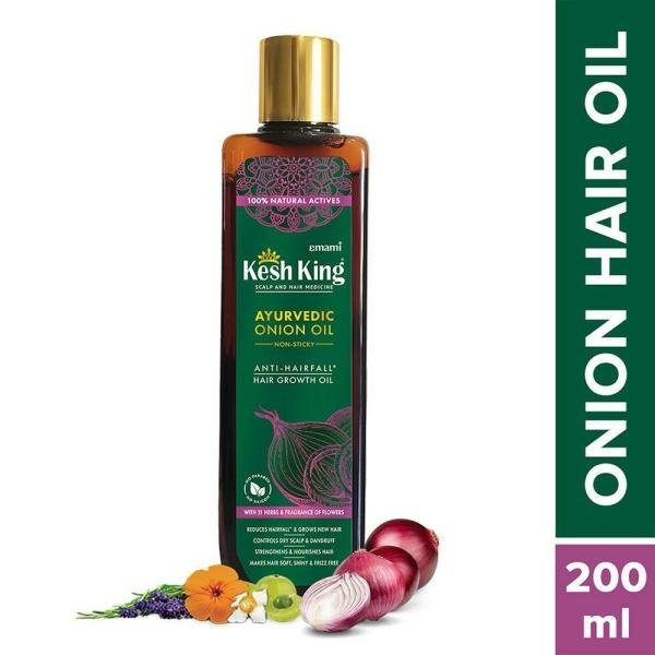 kesh king ayurvedic onion oil anti hairfall hair growth oil 200 ml product images o491959618 p590323554 0 202204070200