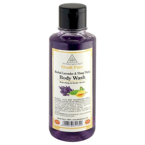 khadi pure herbal lavender ylang ylang body wash 210 ml product images o491436400 p590113399 0 202203170220
