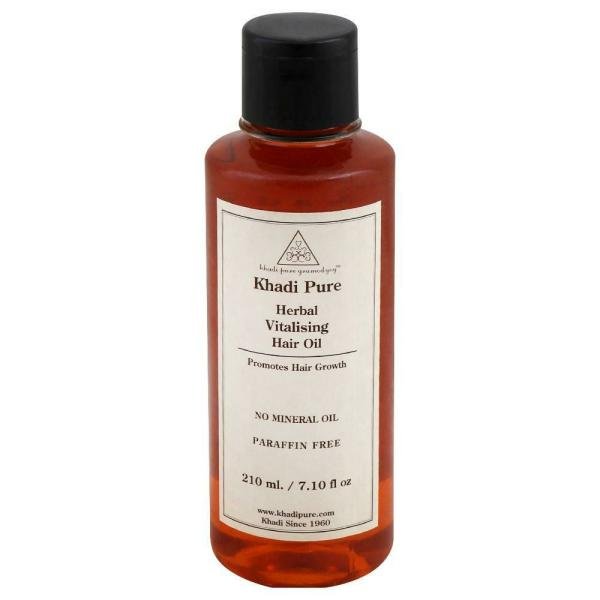 khadi pure herbal vitalising hair oil 210 ml product images o491436479 p590106241 0 202203150926