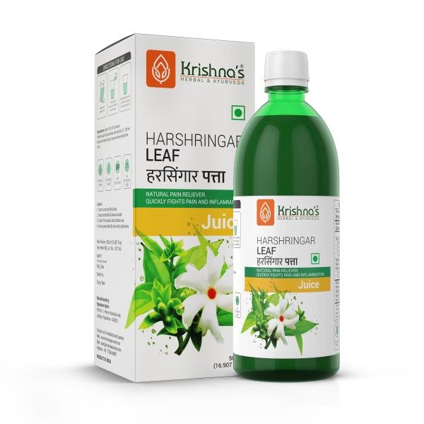 krishna s herbal ayurveda harshringar leaf juice 500 ml product images orvjwqgmjn2 p590978307 0 202201022208