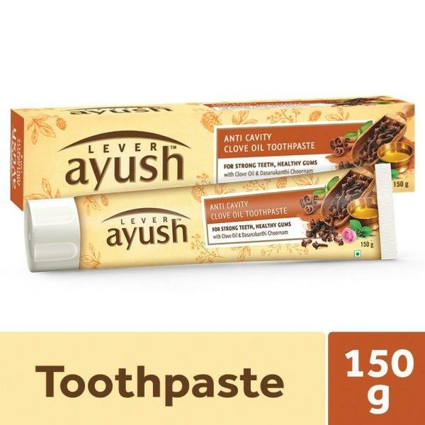 lever ayush anti cavity clove oil toothpaste 150 g product images o491336925 p491336925 0 202203142128