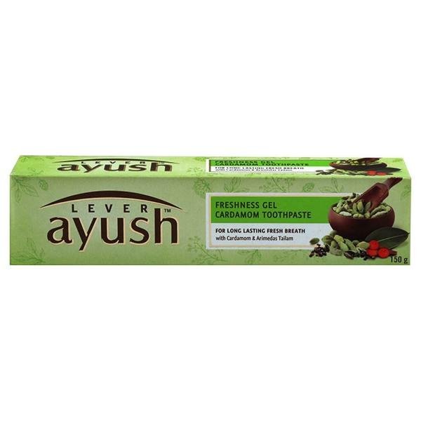 lever ayush freshness gel cardamom toothpaste 150 g product images o491317298 p491317298 0 202203170444