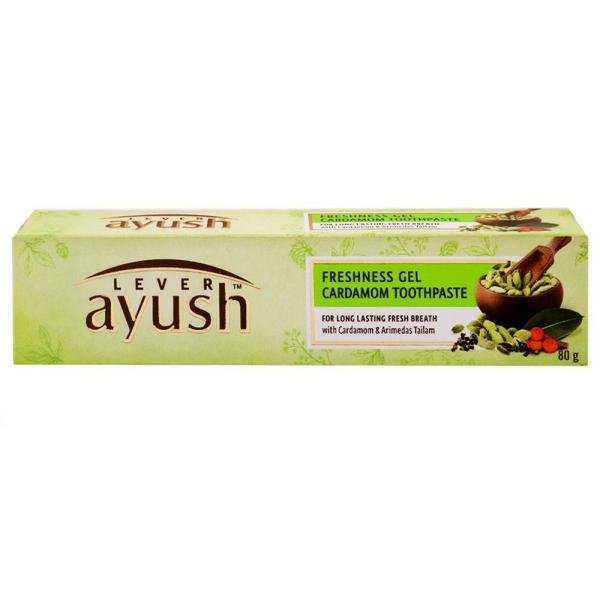 lever ayush freshness gel cardamom toothpaste 80 g product images o491317297 p491317297 0 202203150232
