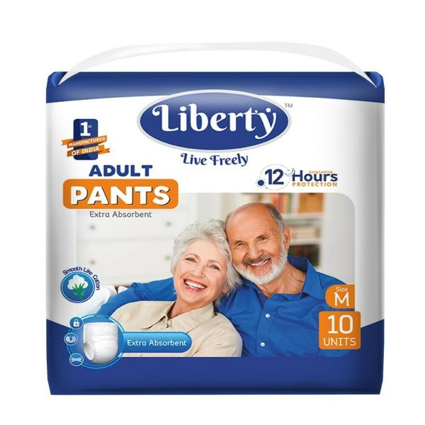 liberty premium adult unisex medium diaper pants 10 pcs for waist size 61 115 cm product images orvd0mn29ls p590947524 0 202112150757