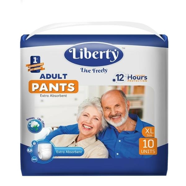 liberty premium adult unisex xl diaper pants 10 pcs for waist size 96 165 cm product images orvquhnjxbg p590947522 0 202112150757