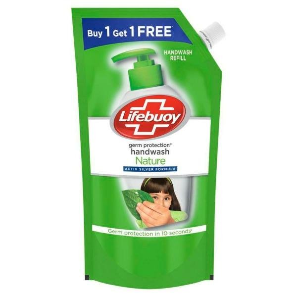 lifebuoy nature germ protection handwash refill 750 ml buy 1 get 1 free product images o491694570 p590032537 0 202203151607