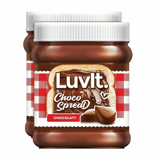 luvit choco spread smooth delicious made with cocoa best for chocolate bread cakes shakes dosa roti pack of 2 310g each product images orv3tots4jz p591125864 0 202202261310