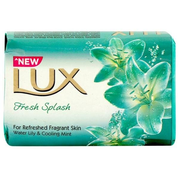 Lux Fresh Splash Bar Soap with Cooling Mint & Sea Minerals 100 g