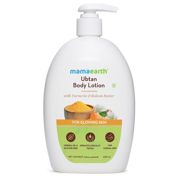 mamaearth glowing skin ubtan body lotion 400 ml 0 20210728