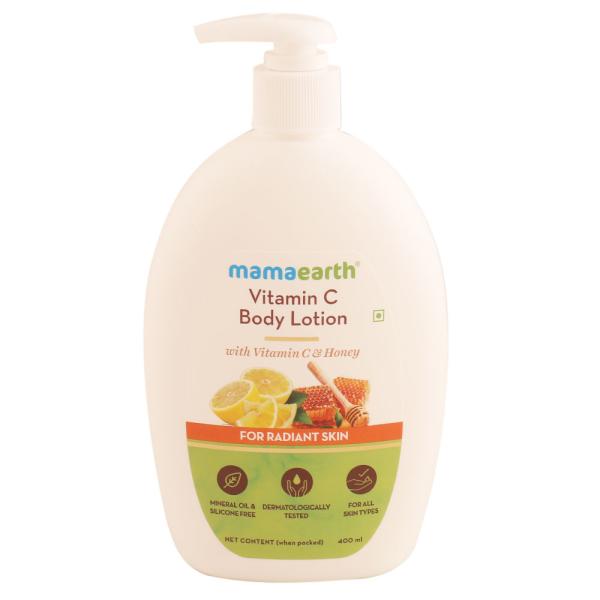 mamaearth radiant skin vitamin c body lotion 400 ml 0 20211116