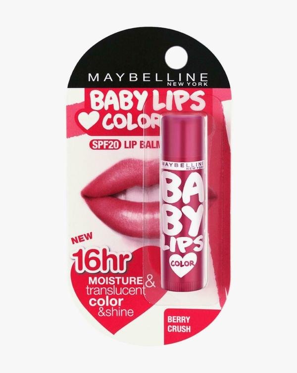 maybelline new york baby lips 16hr color balm berry crush 4 g free lip balm strawberry crush product images o490844931 p490844931 0 202203171125