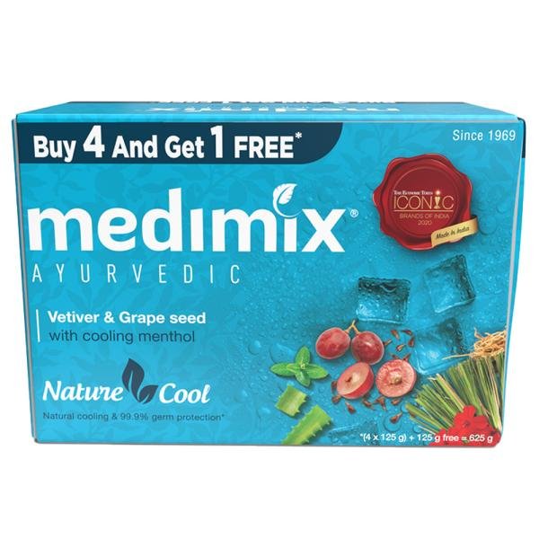 medimix ayurvedic nature cool soap 125 g buy 4 get 1 free product images o492848013 p591217972 0 202204121055