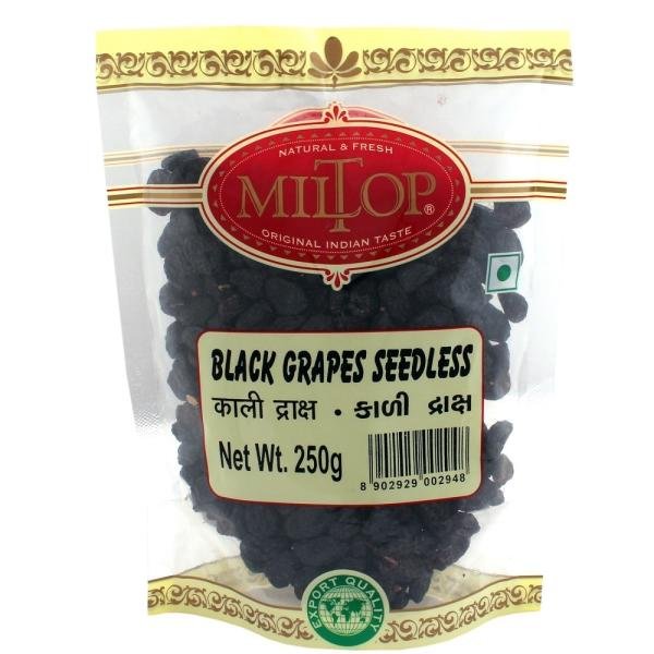 miltop kishmis raisin black seedless kali draksh 250g product images orv9d0fuppo p590362405 0 202107211720