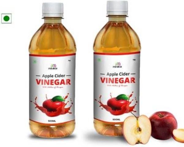 mirakia apple cider vinegar with strand of mother 500 ml pack of 2 product images orvdvhahwa8 p591059086 0 202202240501