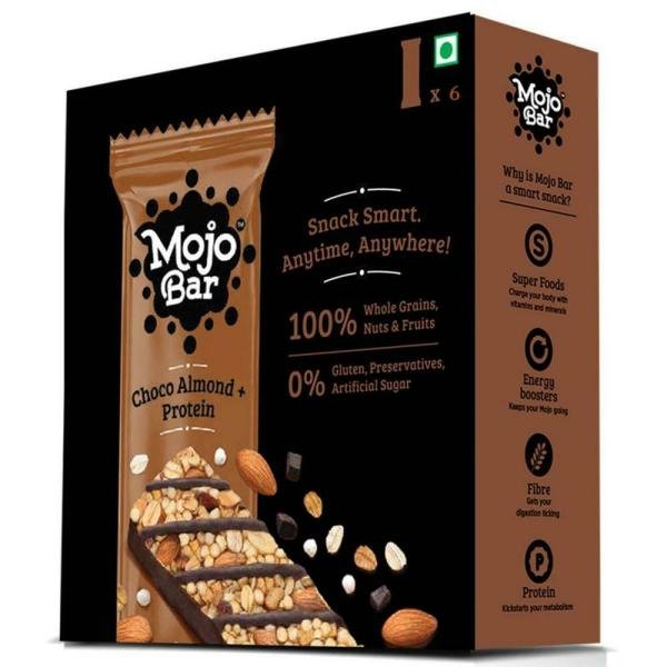 mojo bar choco almond protein health bar 32 g pack of 6 product images o491337017 p590651666 0 202203150118