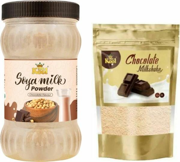 mr kool chocolate soya milk powder 200gm and milkshake powder chocolate 100gm pack of 2 product images orvypvtncyj p598478384 0 202302171717