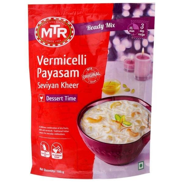 mtr instant vermicelli payasam mix 180 g product images o490000392 p490000392 0 202203171120