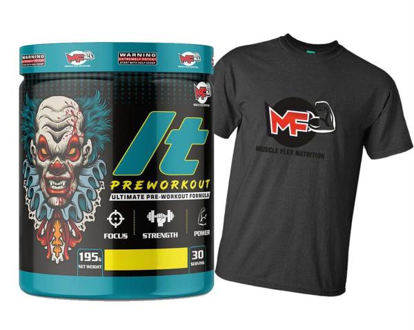 muscle flex nutrition hardcore pre workout gym supplement with free t shirt 195 g pack of 2 cola product images orvflx34nlh p590987733 0 202201061118