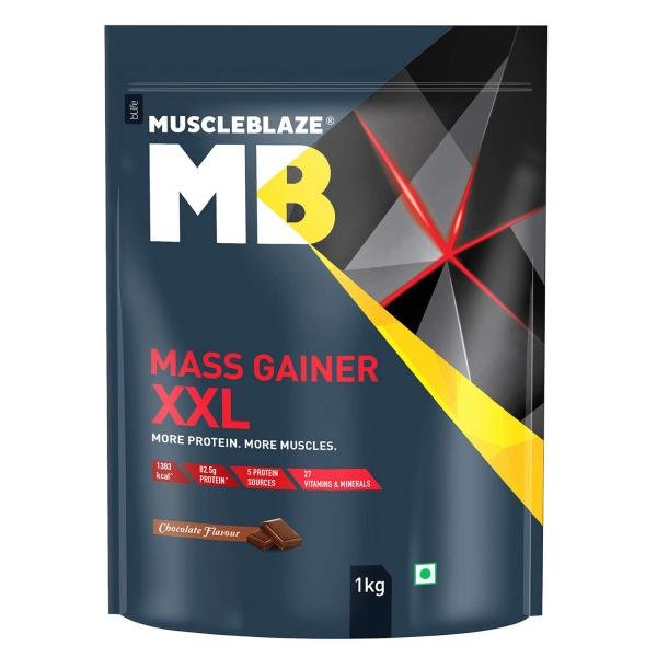 Muscleblaze Mass gainer Xxl 1 kg ,Chocolate