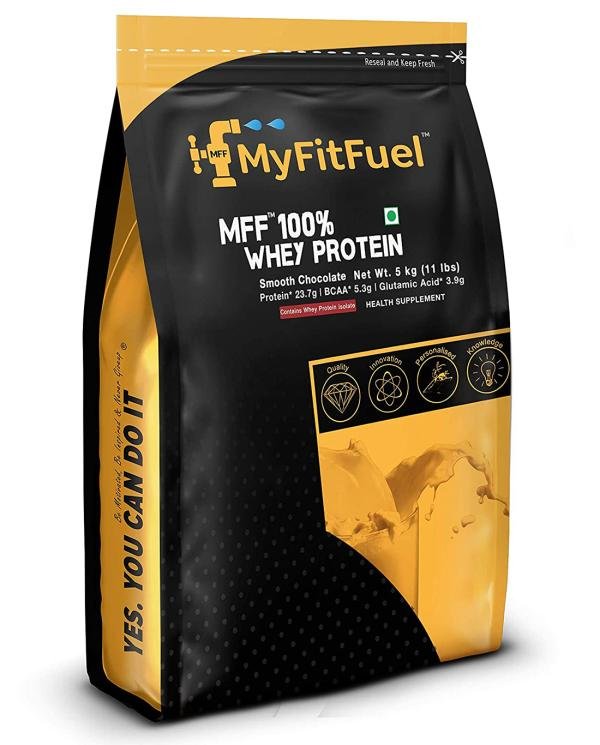 myfitfuel mff 100 whey protein contains isolate protein chocolate smooth powder 5 kg product images orvw4ogyouh p591057065 0 202202231751