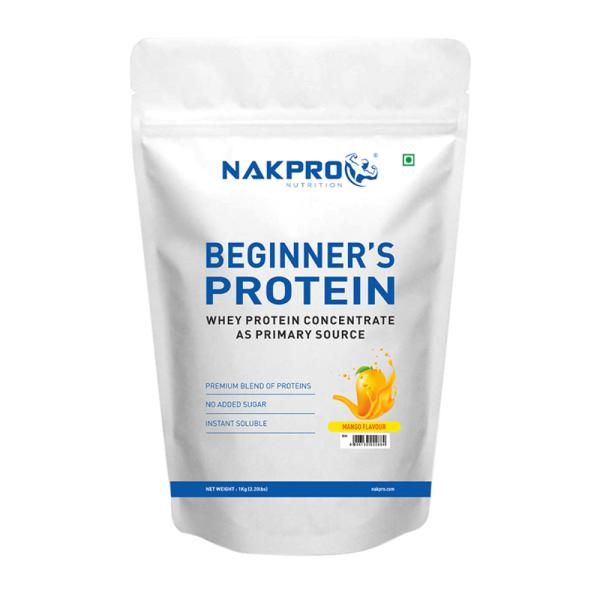 nakpro beginner s whey protein concentrate 2 kgs mango flavour pack of 2 product images orvovhrzkwb p591137052 0 202202270228