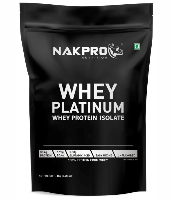 nakpro platinum unflavoured whey protein isolate supplement powder 1 kg product images orvtltn9oqi p590593980 0 202108281851