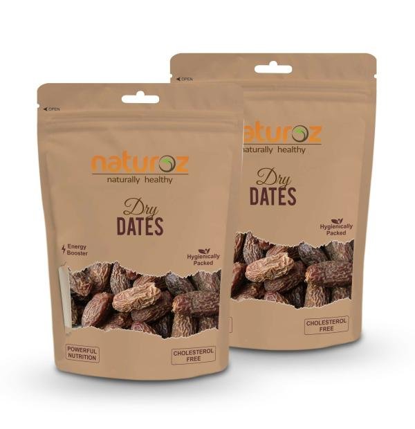 Naturoz Dry Dates 500 g (Pack Of 2)