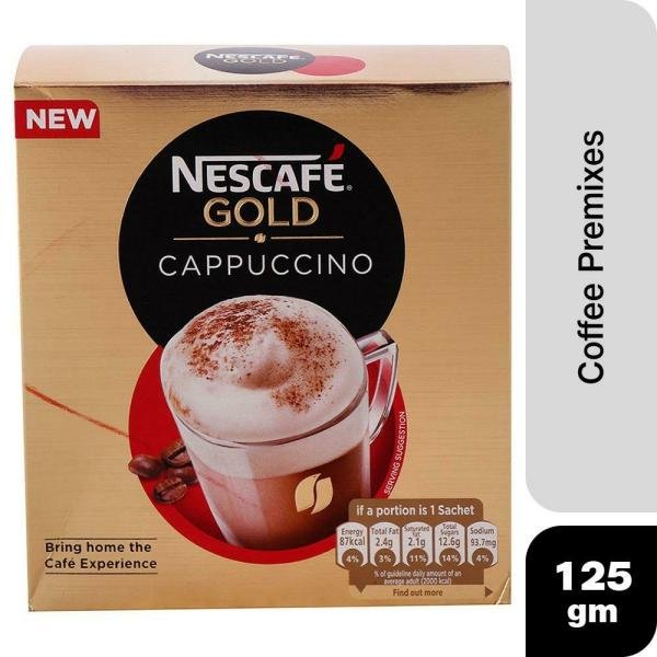 nescafe cappuccino coffee premix 125 g product images o490503476 p590067103 0 202203150147