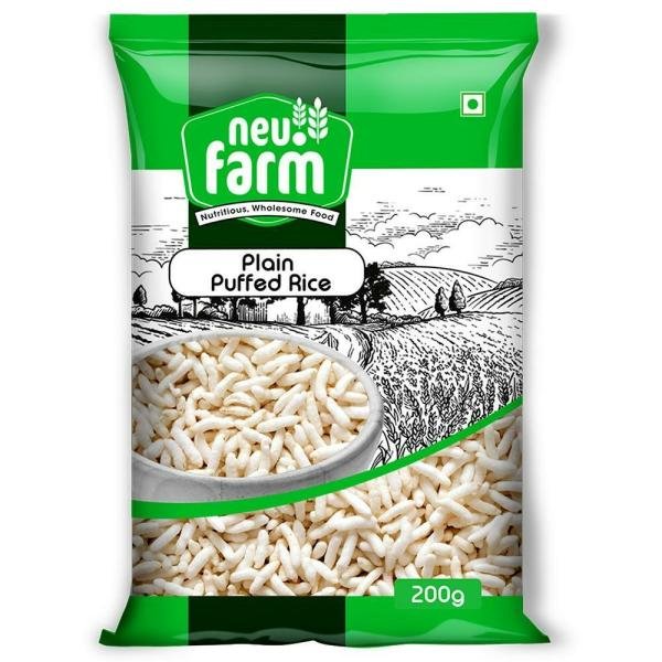 Neu Farm Plain Puffed Rice / Murmura 200 g