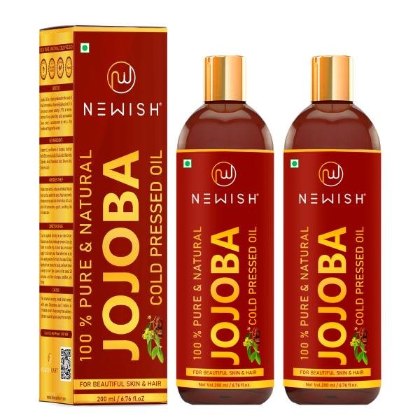 newish cold pressed jojoba oil for skin hair growth virgin unrefined 200ml pack of 2 product images orvhmwbdoms p591195197 0 202203161940