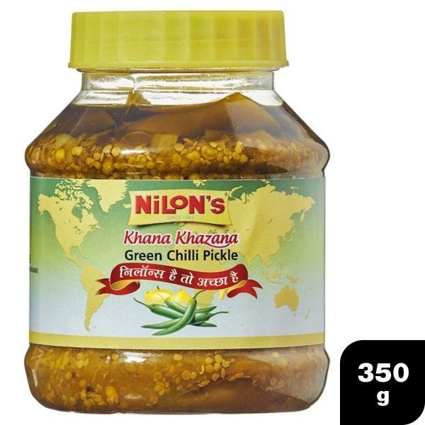 nilon s khana khazana green chilli pickle 350 g product images o490656583 p590789714 0 202203150151