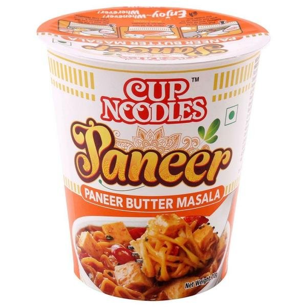 Nissin Paneer Butter Masala Instant Cup Noodles 70 g