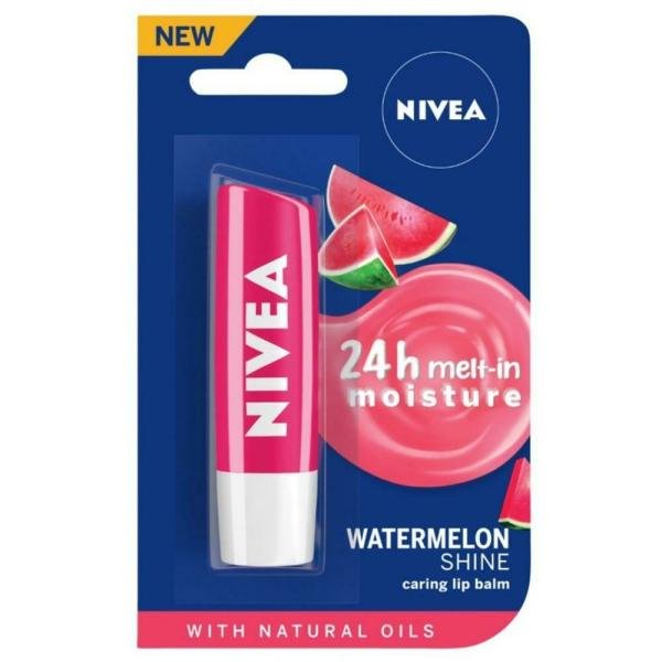 nivea 24 hour melt in moisture caring lip balm watermelon shine 4 8 g product images o491238123 p491238123 0 202203151402